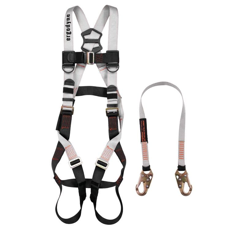 TENACIOUS HOLDINGS, . 3201 Harness Plus 4 ft Travel Restraint Lanyard 3197/3198 (EGO19671)