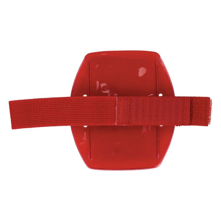 ERGODYNE CORPORATION Squids 3386 Arm Band ID/Badge Holder, Vertical, Red, 3.75 x 4.25 Holder, 2.5 x 4 Insert, 10/Pack (EGO19969) thumbnail 2