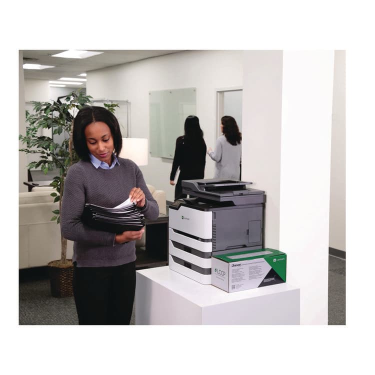 LEXMARK INT'L, . 58D1U07 Ultra High-Yield Toner, 55,000 Page-Yield, Black (LEX58D1U07) thumbnail 2