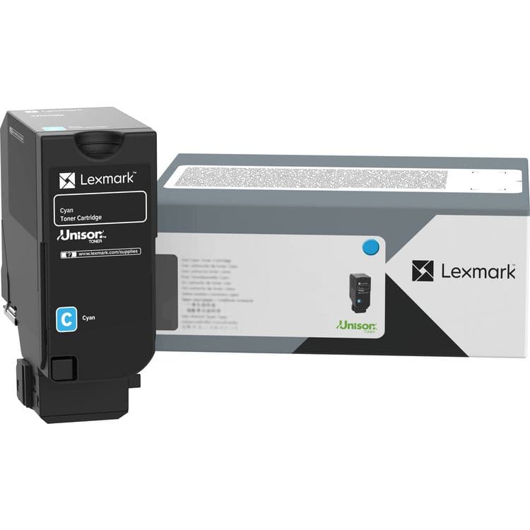 LEXMARK INT'L, . 71C10C0 Return Program Toner Cartridge, 5,000 Page-Yield, Cyan (LEX71C10C0)
