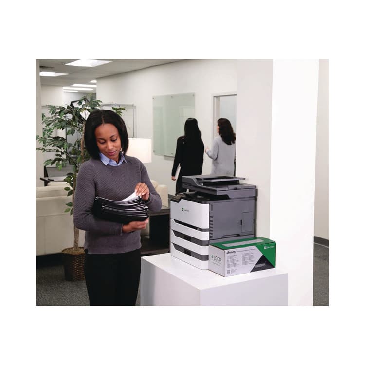 LEXMARK INT'L, . C320020 Toner Cartridge, 1,500 Page-Yield, Cyan (LEXC320020) thumbnail 2