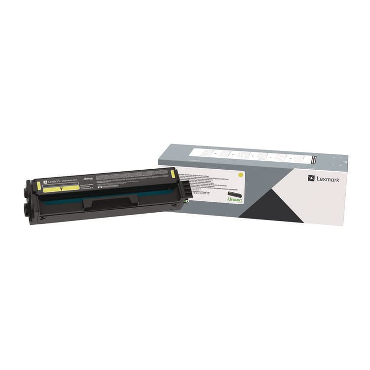 LEXMARK INT'L, . C320040 Toner Cartridge, 1,500 Page-Yield, Yellow (LEXC320040)