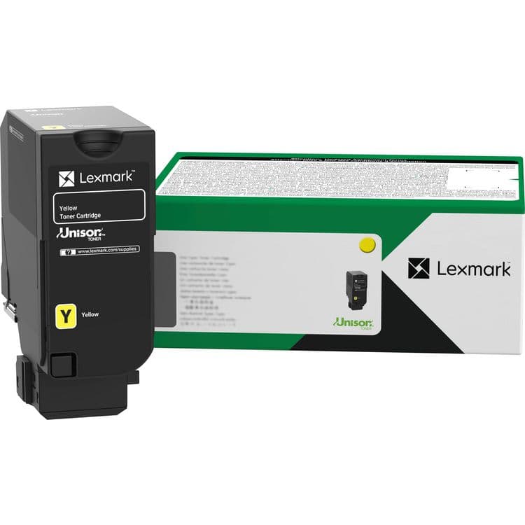 LEXMARK INT'L, . 71C1XY0 Return Program Toner Cartridge, 12,500 Page-Yield, Yellow (LEX71C1XY0)
