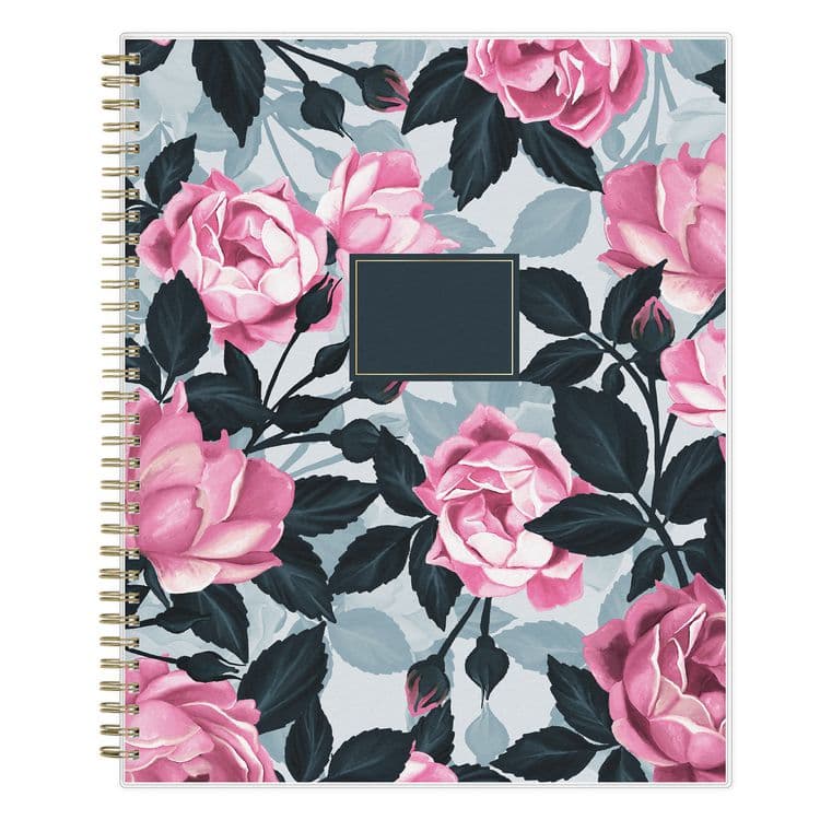 BLUE SKY Roosevelt Pink Academic Weekly/Monthly Planner, Floral Artwork, 11" x 8.5", Pink/Gray Cover, 12-Month (July-June): 2025-2026 (BLS128691) thumbnail 2