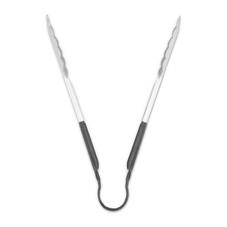 CFS BRANDS Dura-Kool Tongs, Stainless Steel, 9.5", Silver/Black (CFS60756003) thumbnail 3