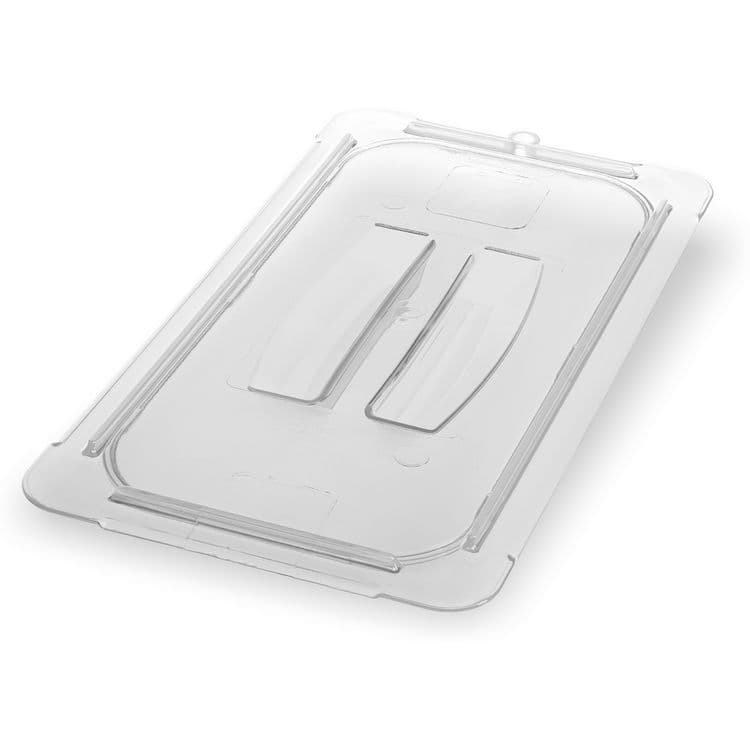 CFS BRANDS StorPlus Polycarbonate Handled Universal Lid, 10.38 x 12.75 x 0.88, Clear, Plastic (CFS10230U07) thumbnail 3