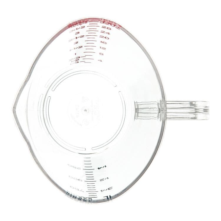 CFS BRANDS Commercial Measuring Cup, 1 qt, Plastic, Clear (CFS4314307) thumbnail 3