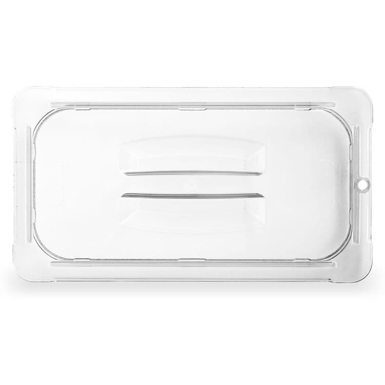 CFS BRANDS StorPlus Polycarbonate Handled Universal Lid, 10.38 x 12.75 x 0.88, Clear, Plastic (CFS10230U07) thumbnail 2