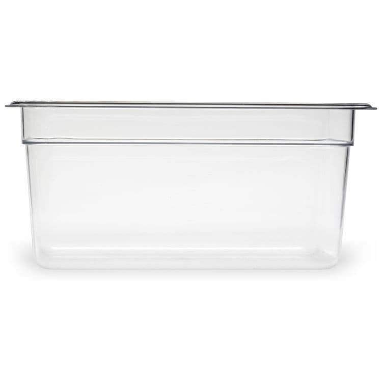 CFS BRANDS StorPlus Polycarbonate Food Pan, 5.7 qt, 6.88 x 12.75 x 6, Clear, Plastic (CFS3066207) thumbnail 2