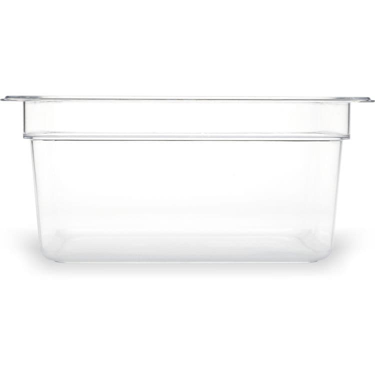 CFS BRANDS StorPlus Polycarbonate Food Pan, 8.7 qt, 10.38 x 12.75 x 6, Clear, Plastic (CFS10222B07) thumbnail 2