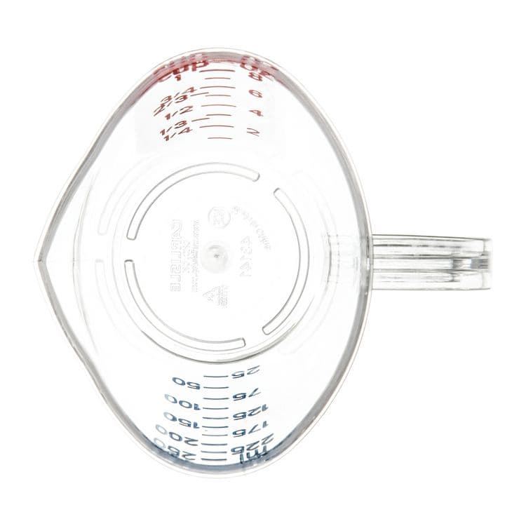 CFS BRANDS Commercial Measuring Cup, 1 cup, Plastic, Clear (CFS4314107) thumbnail 3