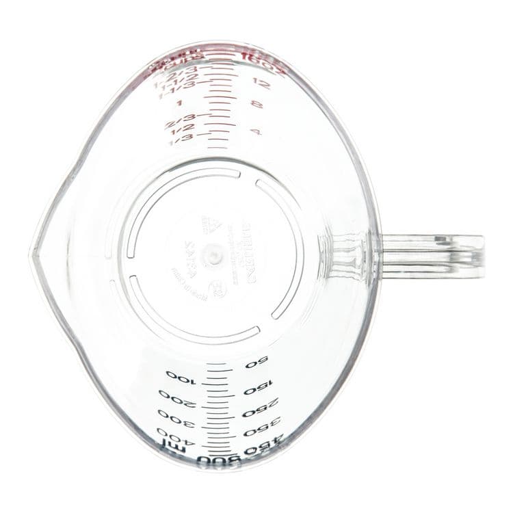 CFS BRANDS Commercial Measuring Cup, 1 pt, Plastic, Clear (CFS4314207) thumbnail 3