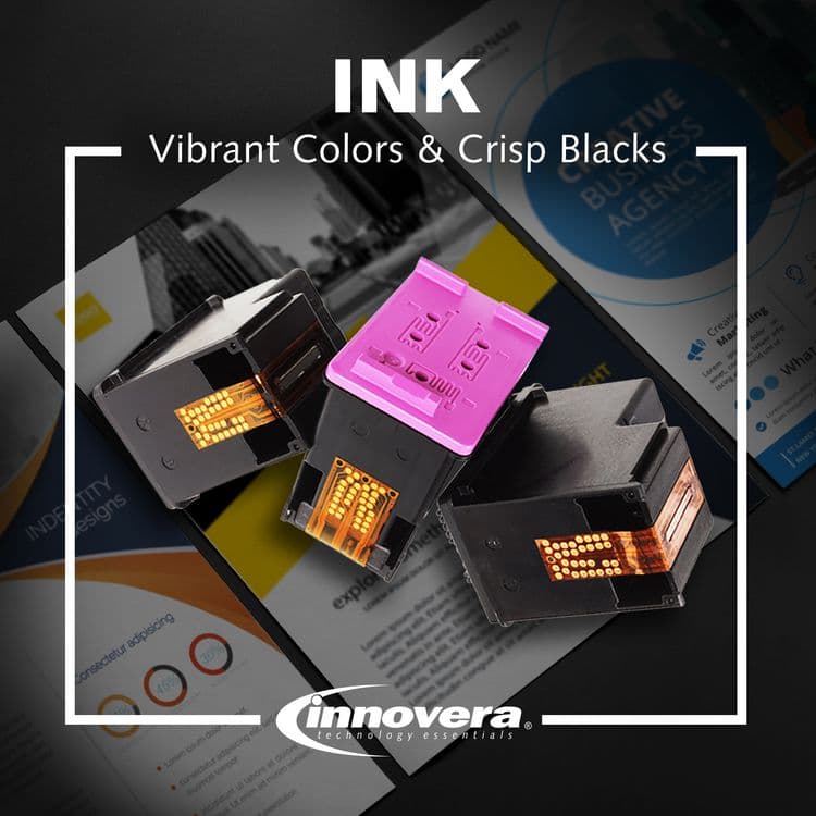 INNOVERA Remanufactured Black High-Yield Ink, Replacement for 910XL (3YL65AN), 825 Page-Yield (IVR3YL65AN) thumbnail 3