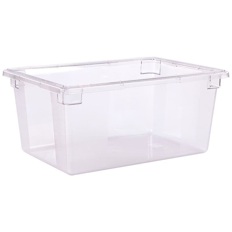 CFS BRANDS StorPlus Polycarbonate Food Storage Container, 16.6 gal, 18 x 26 x 12, Clear, Plastic (CFS1062307)