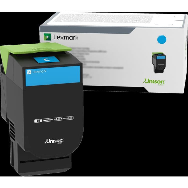 LEXMARK INT'L, . 70C0HCG High-Yield Toner, 3,000 Page-Yield, Cyan (LEX70C0HCG)