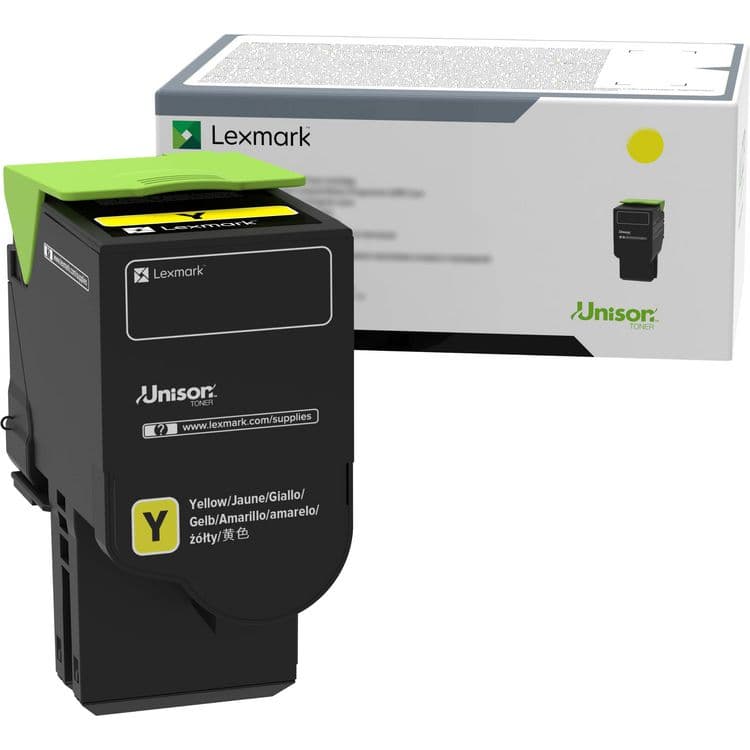 LEXMARK INT'L, . 78C0XYG Return Program Extra High-Yield Tonerx, 5,000 Page-Yield, Yellow (LEX78C0XYG)