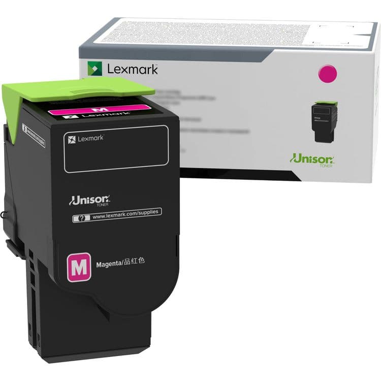 LEXMARK INT'L, . 78C0XMG Return Program Extra High-Yield Toner, 5,000 Page-Yield, Magenta (LEX78C0XMG)