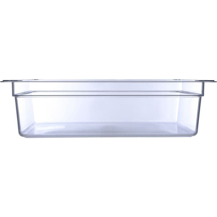 CFS BRANDS StorPlus Polycarbonate Food Pan, 19.4 qt, 12.5 x 20.75 x 6, Clear, Plastic (CFS10202B07) thumbnail 2