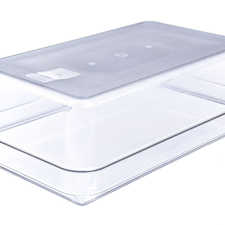 CFS BRANDS StorPlus Polycarbonate Food Pan, 19.4 qt, 12.5 x 20.75 x 6, Clear, Plastic (CFS10202B07) thumbnail 3