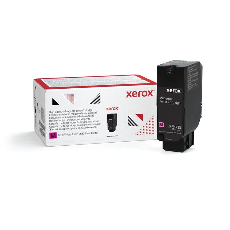 XEROX CORP. 006R04626 High-Yield Toner, 12,000 Page-Yield, Magenta (XER006R04626)