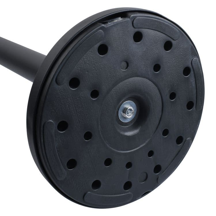 TATCO Economy Crowd Control, Assorted Materials, 14" x 35" x 9 ft 6", Black, 2/Carton (TCO16600) thumbnail 4