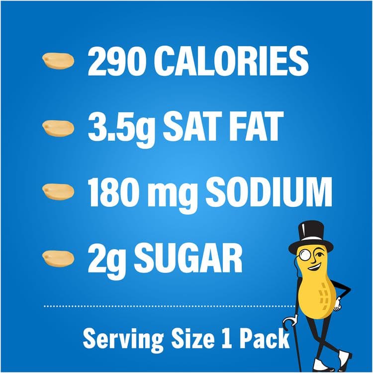KRAFT FOODS, Salted Peanuts, 1.75 oz Pack, 18 Packets/Box, 2 Boxes/Carton (GRR60004060) thumbnail 4