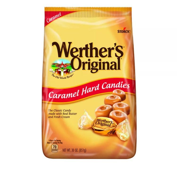 STORCK Original Hard Candies, Caramel, 30 oz Bag (GRR30201012)
