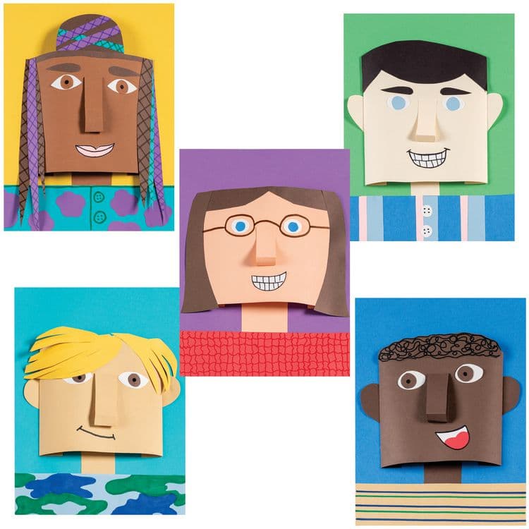 PACON CORPORATION Tru-Ray Construction Paper, 70 lb Text Weight, 12 x 18, Assorted Skin Tone Colors, 50/Pack (PACP102950) thumbnail 4