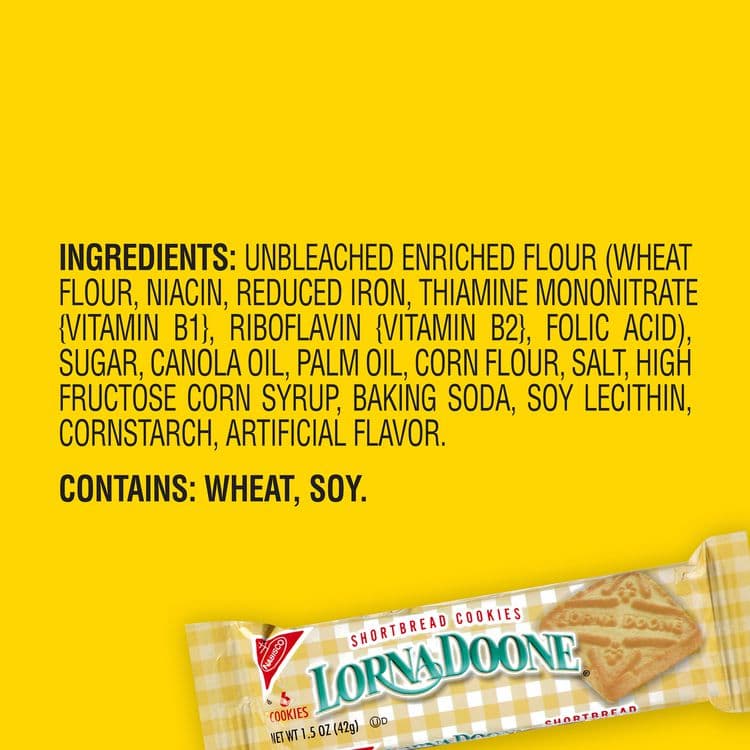 NABISCO FOOD GROUP Lorna Doone Shortbread Cookies, 1.5 oz Packet, 30/Box, 2 Boxes/Carton (GRR60004093) thumbnail 4