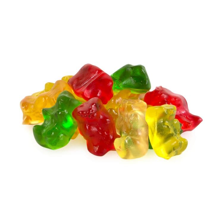 HARIBO Goldbears Gummi Candy, Assorted Flavors, 0.4 oz Pouch, 54/Tub, 2 Tubs/Carton (GRR60004073) thumbnail 4