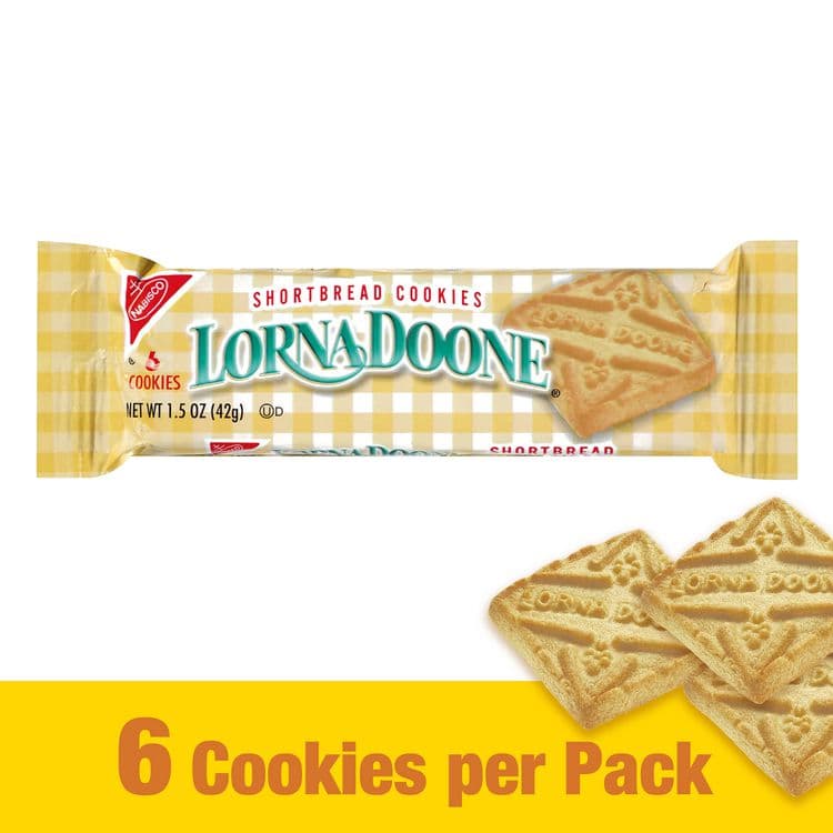NABISCO FOOD GROUP Lorna Doone Shortbread Cookies, 1.5 oz Packet, 30/Box, 2 Boxes/Carton (GRR60004093) thumbnail 3