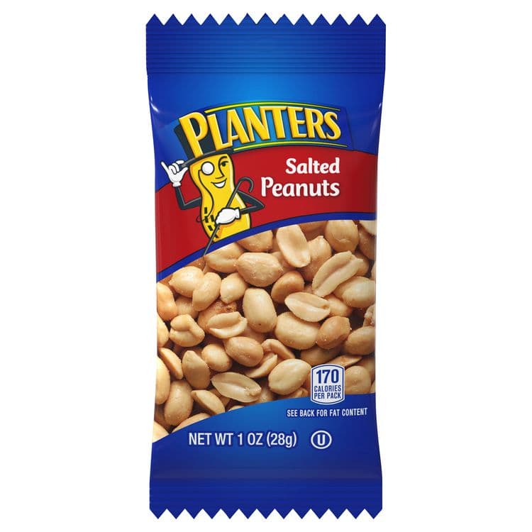 KRAFT FOODS, Salted Peanuts, 1 oz Pouch, 48/Box, 2 Boxes/Carton (GRR60004074) thumbnail 3