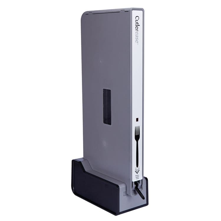 WNA, . Cutlerease Base, Holds 1 Dispenser, 5.38 x 11 x 5.25, Gray/Black (WNA1TWRBASE) thumbnail 3