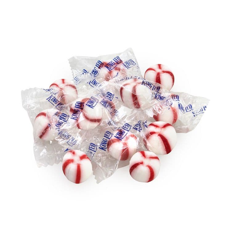 QUALITY CANDY, LLC Peppermint Soft Mint Puffs, 5 lb Bag, 2/Carton (GRR60004086) thumbnail 3