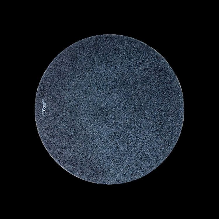 SC JOHNSON EZ Care Polishing Pad, 27" Diameter, Black/Gray, 2/Carton (SJN311184)