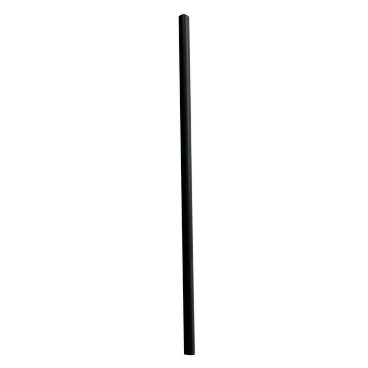 BOARDWALK Jumbo Straws, 7.75", Polypropylene, Black, 250/Pack, 50 Packs/Carton (BWKJSTUW775BK)