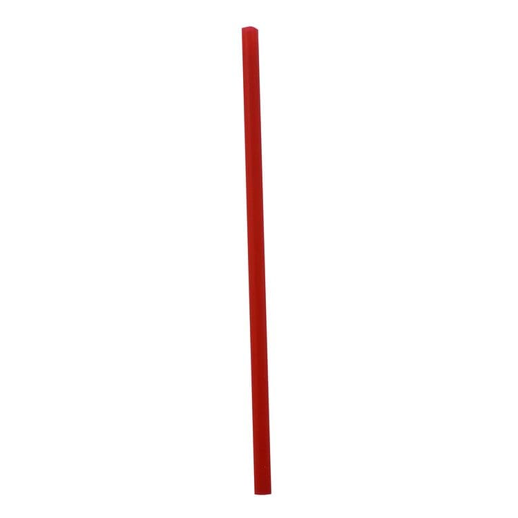 BOARDWALK Wrapped Giant Straws, 7.75", Polypropylene, Red, 300/Pack, 24 Packs/Carton (BWKGSTW775RD) thumbnail 3