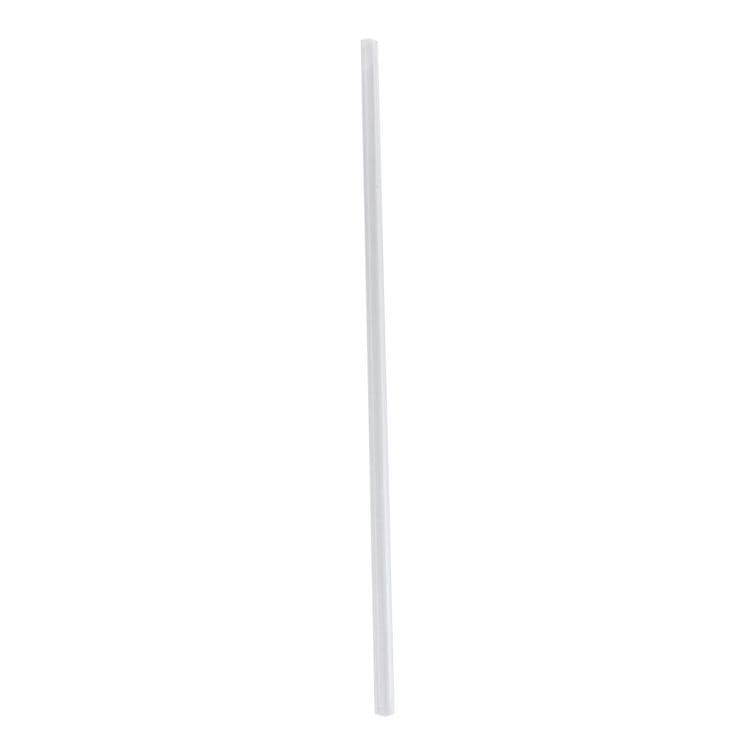 BOARDWALK Jumbo Straws, 7.75", Polypropylene, Clear, 250/Pack, 10 Packs/Carton (BWKJSTUW775)