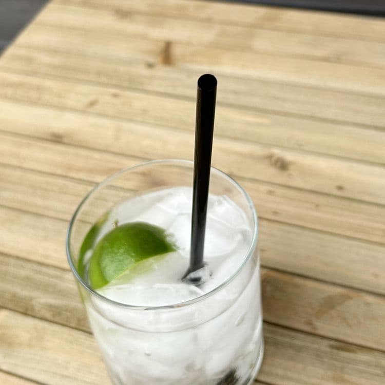 BOARDWALK Jumbo Straws, 7.75", Polypropylene, Black, 250/Pack, 50 Packs/Carton (BWKJSTUW775BK) thumbnail 4