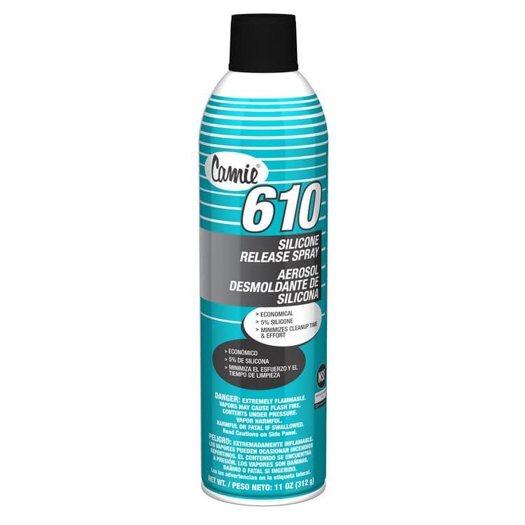 PLZ CORP 610 Silicone Release Agent, 11 oz Aerosol Can, 12/Carton (CGC610)