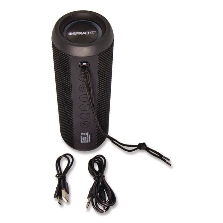 SPRACHT Blunote Turbo Wireless Speaker, Bluetooth, Black (SPTWS5010) thumbnail 4