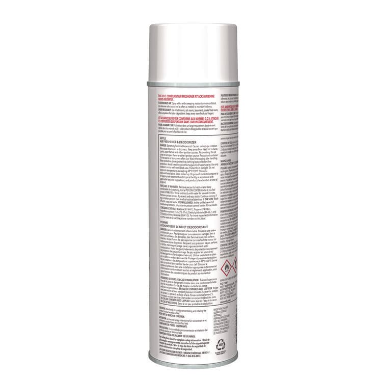 CLAIRE MANUFACTURING COMPANY Aerosol Air Freshener and Deodorizer, Apple, 10 oz Aerosol Spray, 12/Carton (CGC161) thumbnail 2