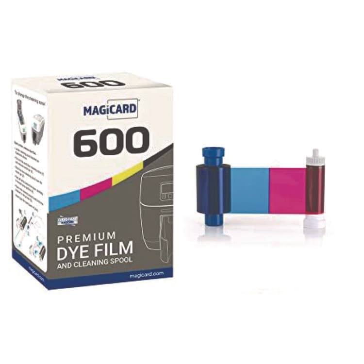 MAGICARD MB300YMCKO/2 Color Ribbon, Black/Cyan/Magenta/Yellow/Topcoat Protective Layer (SRXMB300YMCKO2) thumbnail 3