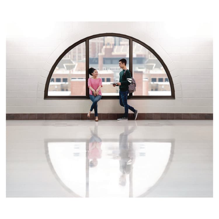 3M/COMMERCIAL TAPE DIV. Low-Speed Stripper Floor Pad 7200, 15" Diameter, Black, 5/Carton (MMM720015IN) thumbnail 4