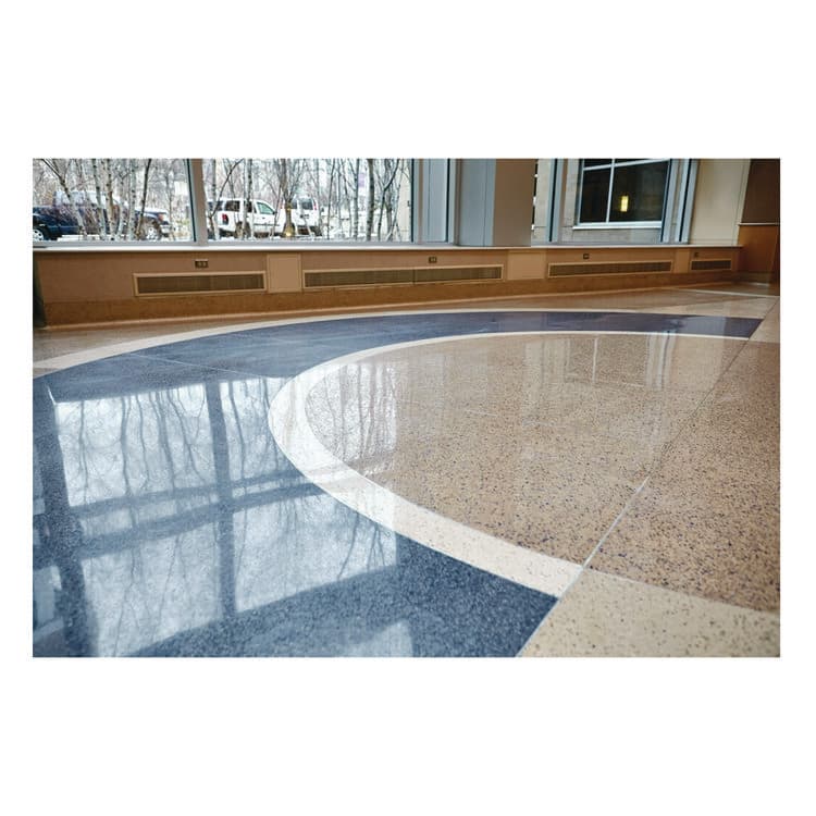 3M/COMMERCIAL TAPE DIV. Low-Speed Stripper Floor Pad 7200, 15" Diameter, Black, 5/Carton (MMM720015IN) thumbnail 3