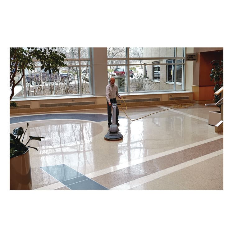 3M/COMMERCIAL TAPE DIV. Diamond Floor Pads, 17" Diameter, Purple, 5/Carton (MMMFPURPLE17) thumbnail 3