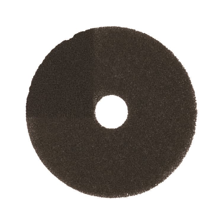 3M/COMMERCIAL TAPE DIV. Low-Speed High Productivity 7300 Floor Pads, 13" Diameter, Black, 5/Carton (MMM730013)