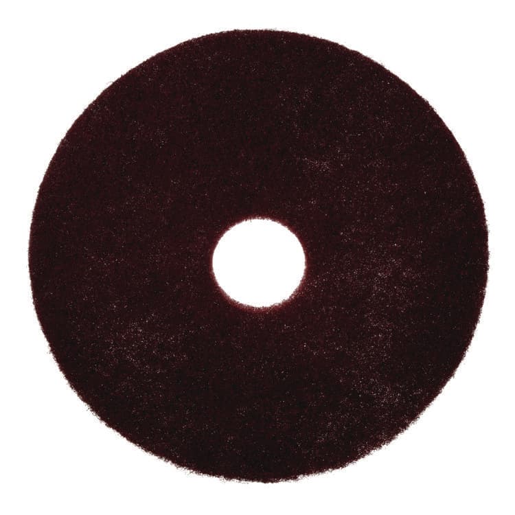 3M/COMMERCIAL TAPE DIV. Surface Preparation Pad Plus, 16" Diameter, Maroon, 5/Carton (MMMSPPP16)