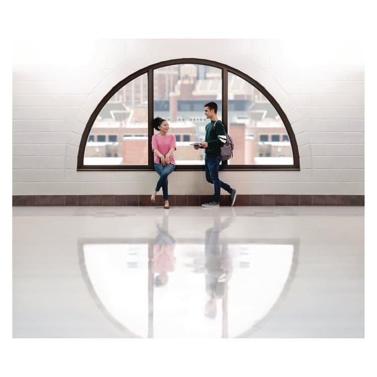 3M/COMMERCIAL TAPE DIV. Diamond Floor Pads, 20 x 14, Purple, 5/Carton (MMMFPURPLE20X14) thumbnail 2