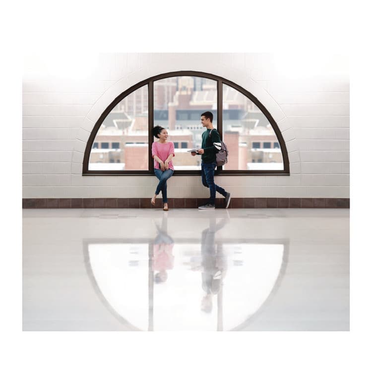 3M/COMMERCIAL TAPE DIV. Low-Speed High Productivity 5300 Floor Pads, 14" Diameter, Blue, 5/Carton (MMM530014IN) thumbnail 4